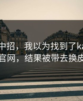 我差点中招，我以为找到了kaiyun中国官网，结果被带去换皮页