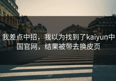 我差点中招，我以为找到了kaiyun中国官网，结果被带去换皮页